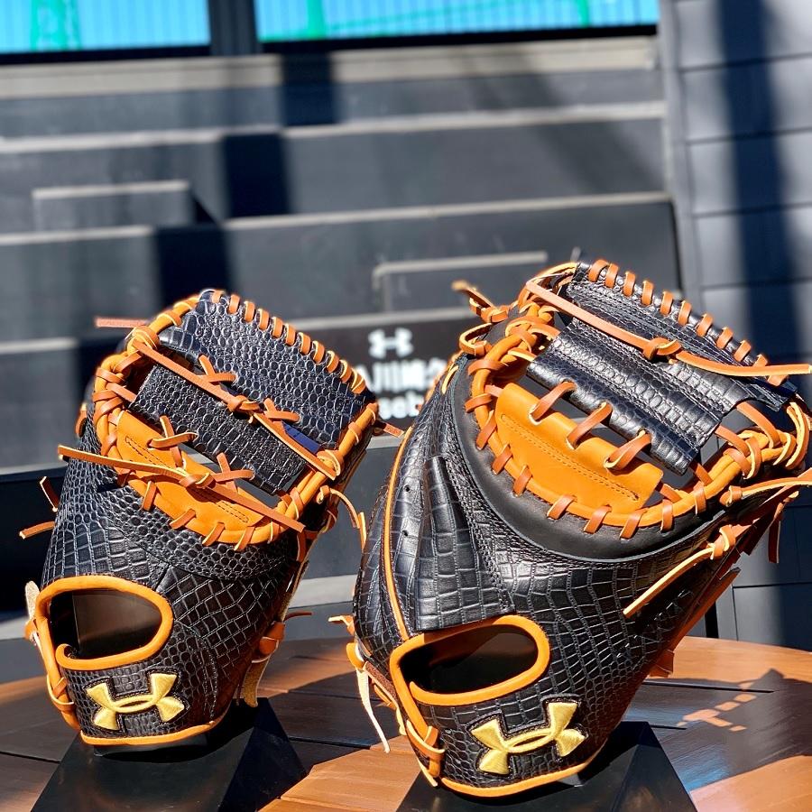 数量限定 クロコダイル調ベースボールグラブ | UNDER ARMOUR BASEBALL